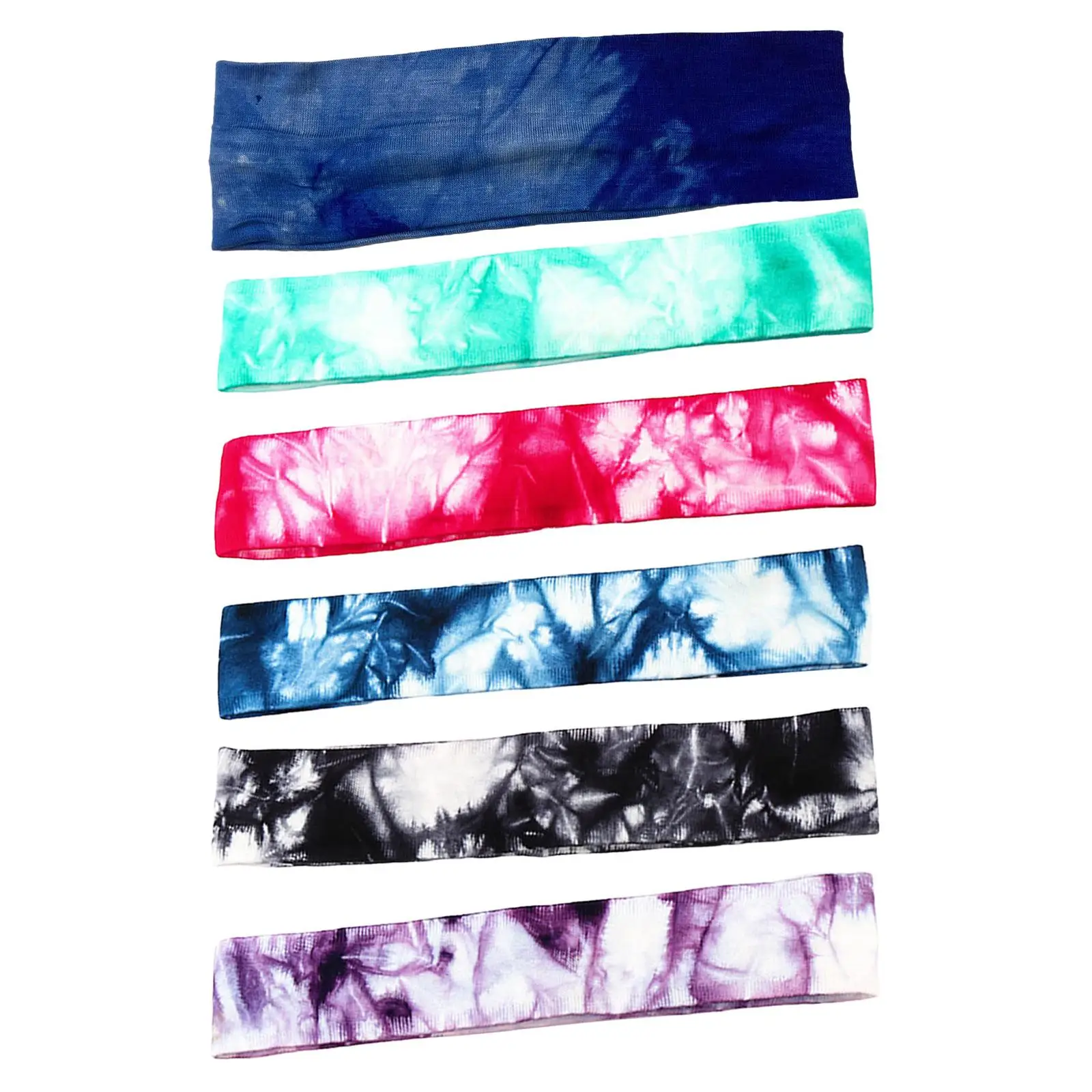 Soft Nylon Running Headband for Women Men Yoga Fitness Basketball Non Slip Wide Elastic Quick Drying Hair Bands Sweatband