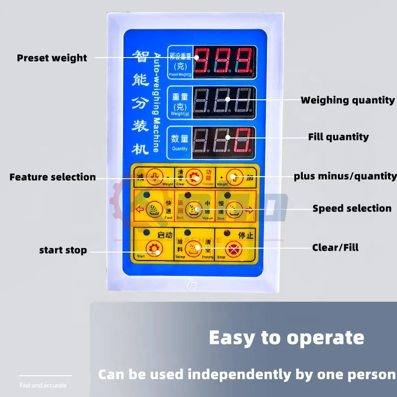 FillinMachine RTS Multi-functional Accurate Measurement And Simple Operation Powder Filling Machine And Granule Filling Machine