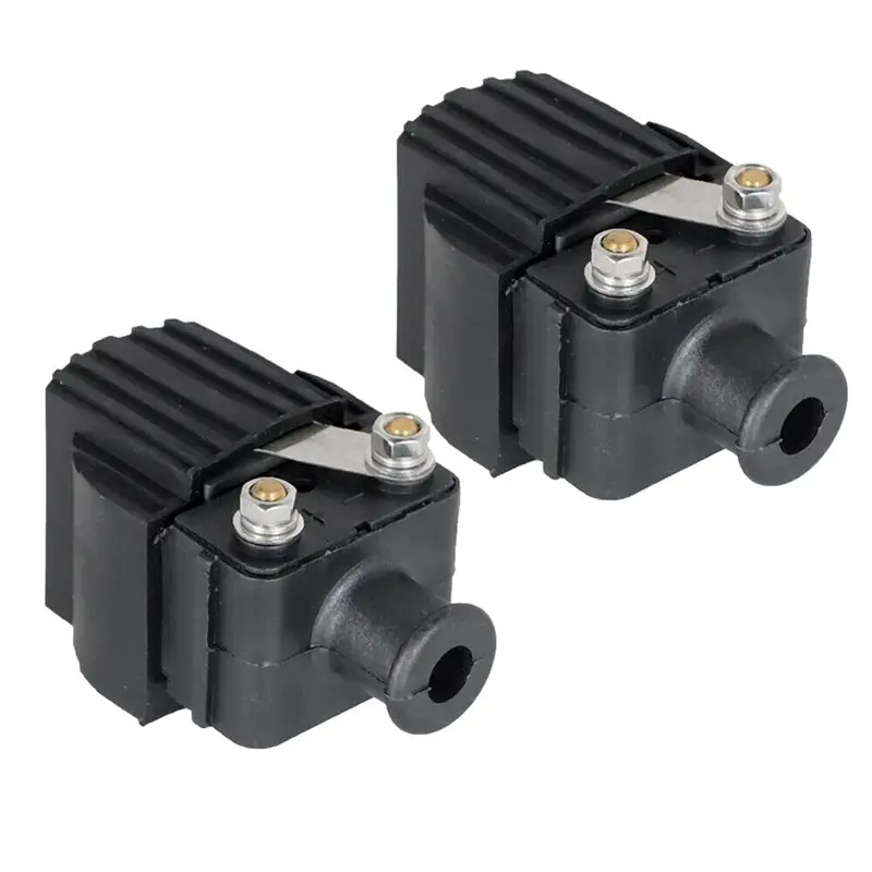 

A64P-2Pcs Outboard Boat Ignition Coil 339-832757A For Mercury Mariner 6-225HP Engine 339-7370A13 339-835757A3 Sierra 18-5186 Par
