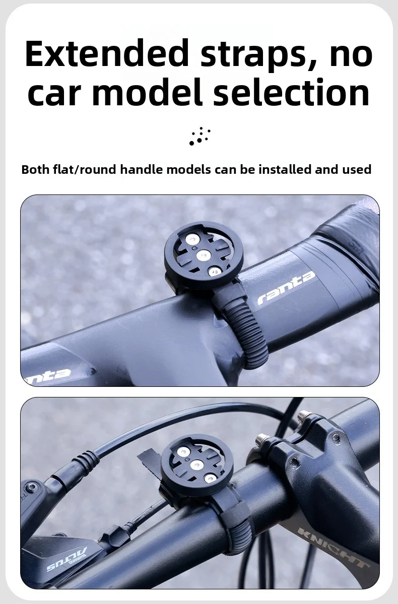 OFFBONDAGE Fahrrad Multifunktionaler Codetischhalter Geeignet für Mountainbikes Rennräder Fahrradbeleuchtung Sportkamerahalter – Detail 6