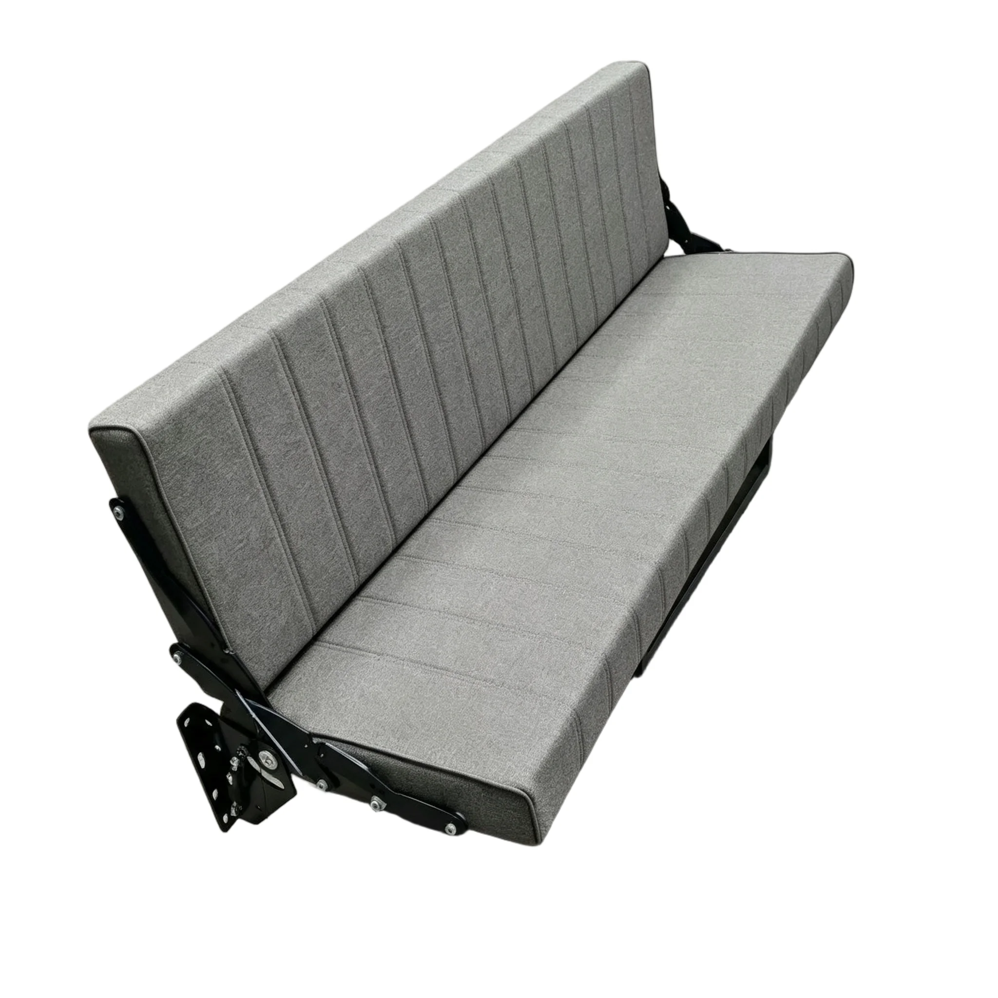 180° Flat Folding RV Seat Sofa Bed, Dual Purpose Sitting Sleeping Bench for Camper Trailer Motorhome