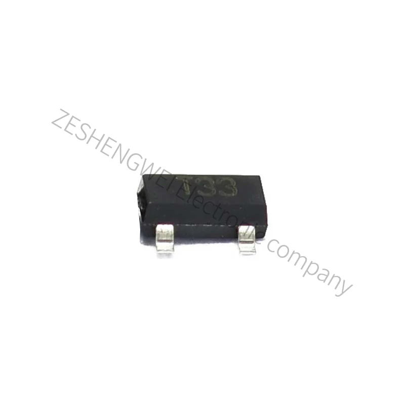 100PCS SMD Triode 2SC2757 Printed Silk T33 SOT23 0.1 A/v NPN 30 New Quality Goods In Stock