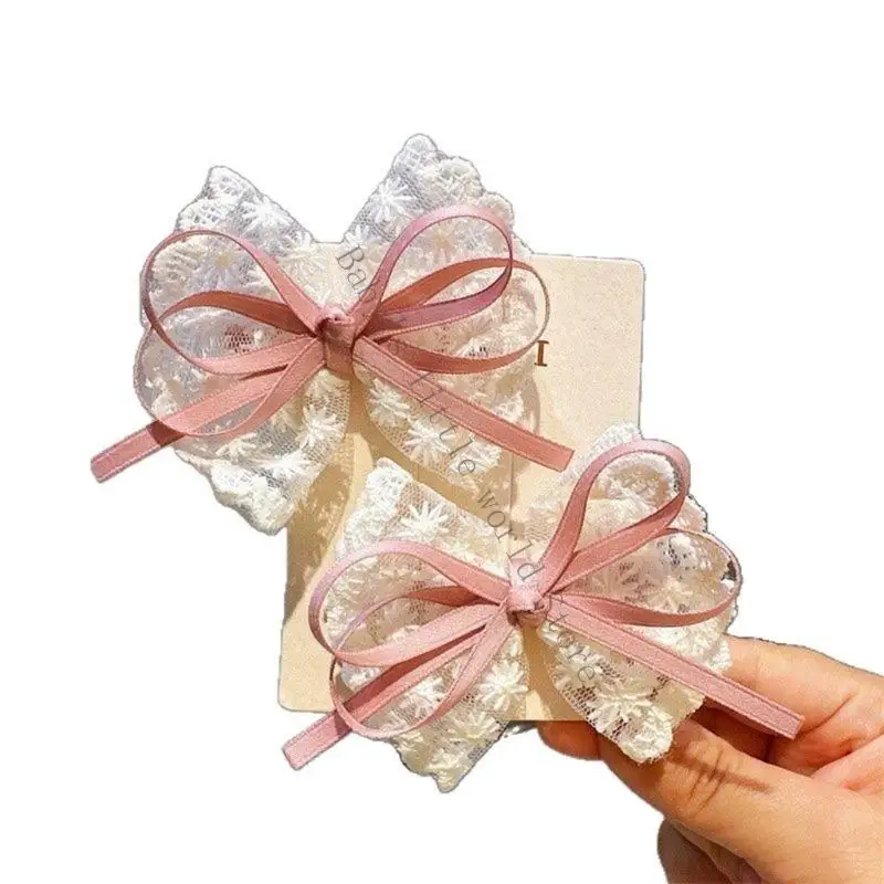 Aksesori Klip Rambut Bayi Desain Slip Gentle Resistant Daily Wear B2EB