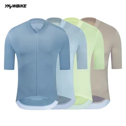 Maillot de cyclisme pour hommes et femmes, vêtements de vélo de montagne respirants, séchage rapide, chemise de vélo de course en italie, ourlet MITI, Top de cyclisme sur route