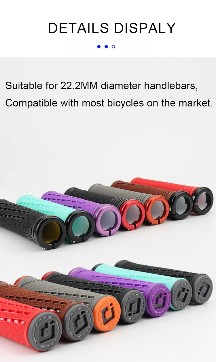 ODI CF Silikon Fahrradgriffe Kohlefaserverstärkte Griffstopfen MTB Anti-Rutsch-Lock-on-Lenkerabdeckung Bequeme Fahrradteile – Detail 6