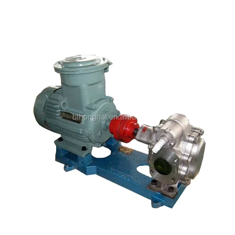 

KCB series electric palm oil transfer SS 304 gear oil pump