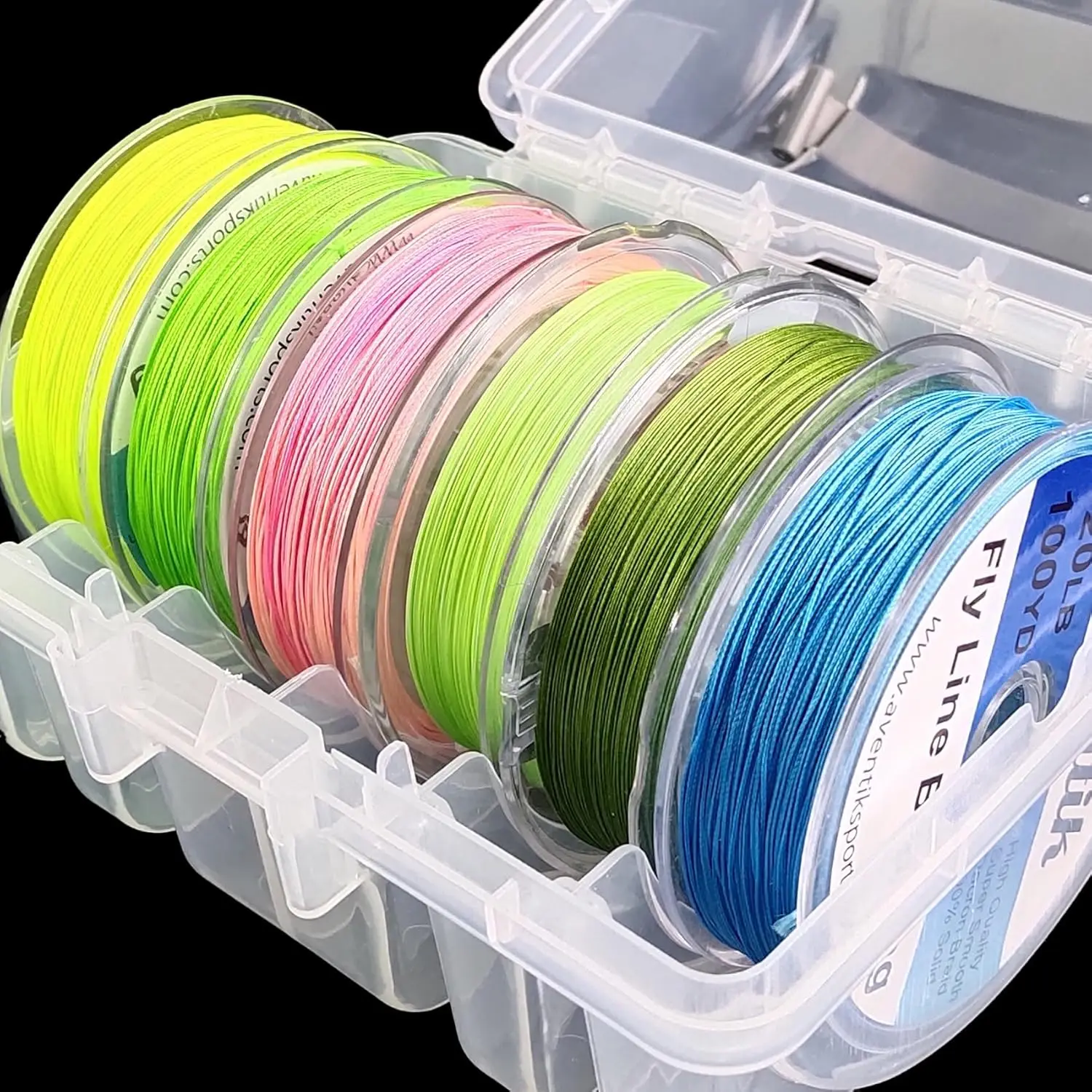 Estuche portacarretes impermeable – Organizador de sedal para pesca - imagen 2