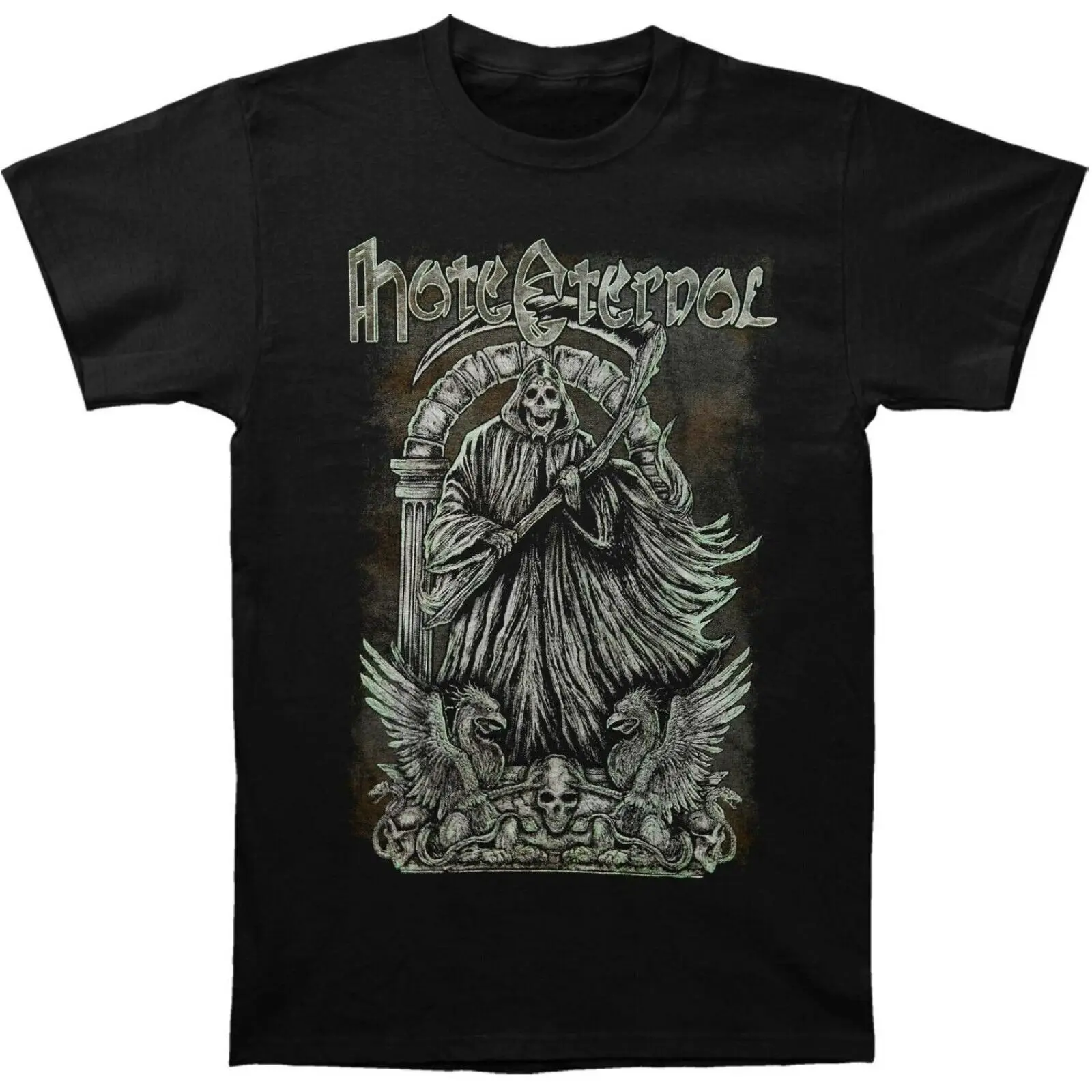 HATE ETERNAL cd lgo REAPER Official SHIRT MD New throne phoenix infernus monarch