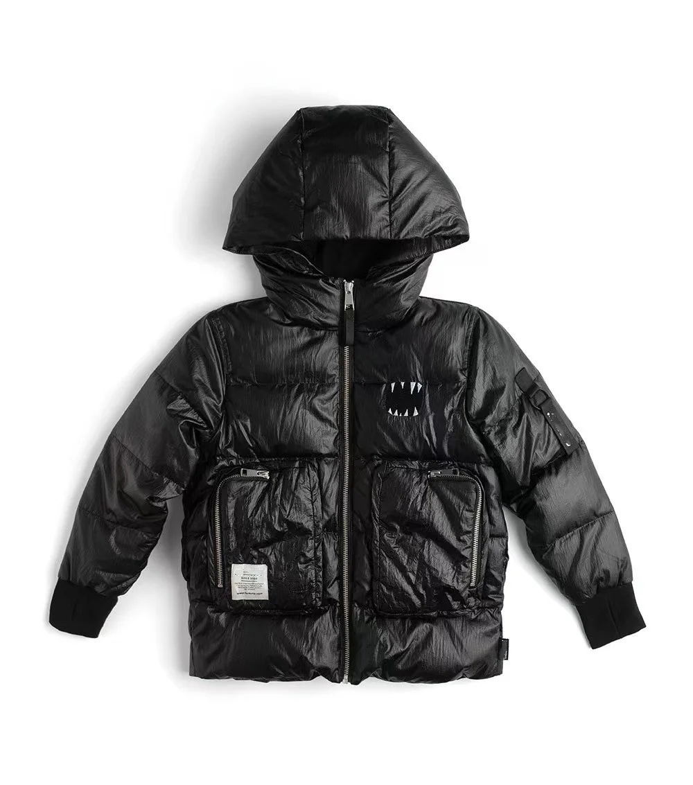 Daunenjacke für Kinder, Jungen, Oberbekleidung, Mädchen, Winterkleidung, Oberbekleidung, Skijacken, Outdoor-Mantel für Kinder, Overalls für Babys