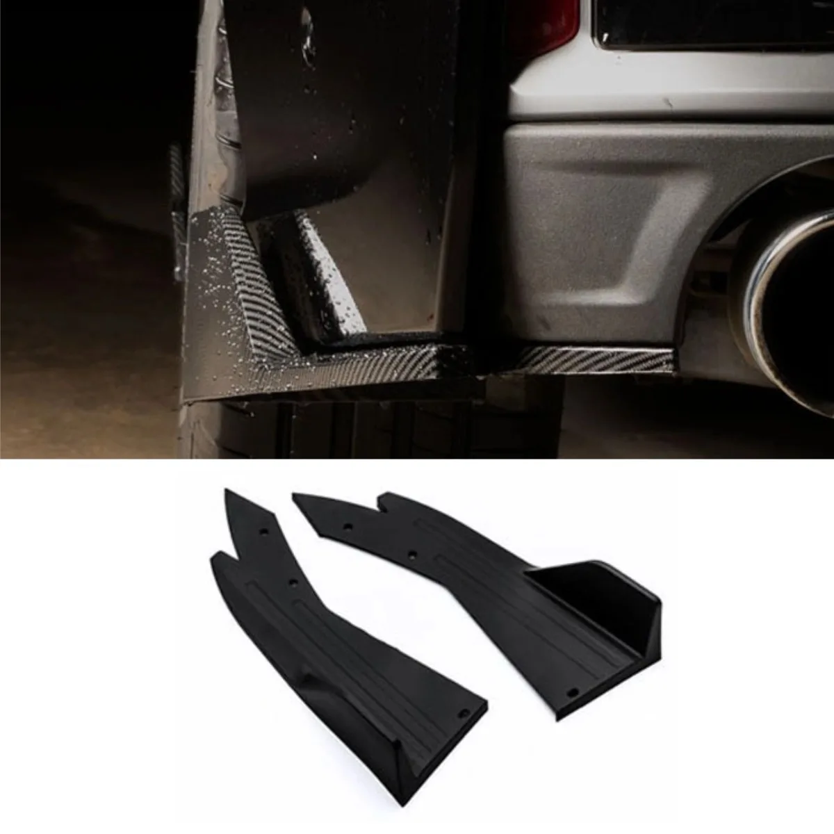Für LYNK&CO 03 Auto Stoßstangensplitter Diffusor Spoiler Karosserie-Kit Stoßstangenschutz Eckverkleidung Auto-Zubehör Tuning-Teil