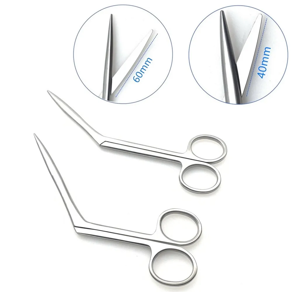

Nasal scissors sharp edge Stainless Steel surgical operating instrument rhinoplasty surgical scissors