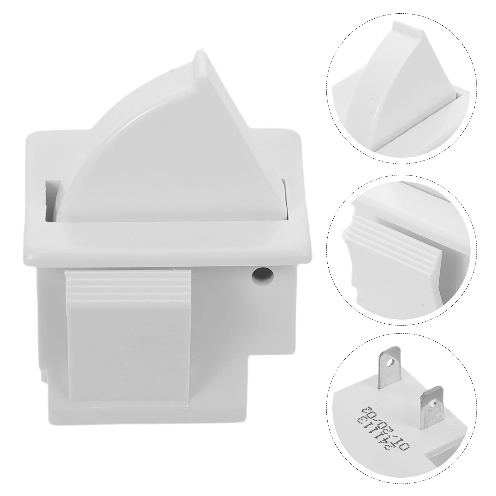 

6 Pcs Refrigerator Control Light Switch Freezer Push Button Door Fridge Press Lights