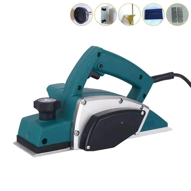 110V/220V High Power Multifunctional Electric Wood Planer Home Handheld Wood Edge Trimmer Electric Woodwork Planing Machine