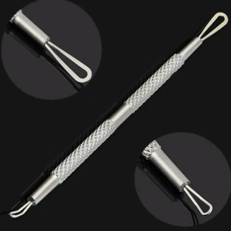 

1PC Acne Blemish Pimple Extractor Tool Professional Stainless Steel Double Ended Blackhead Comedone Remover Face Clean Tools