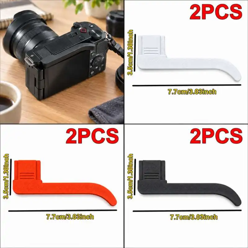 Hot Shoe Thumb Grip for ZV E10 Camera Hand Finger Rest Holder Vlog Shooting Accessory