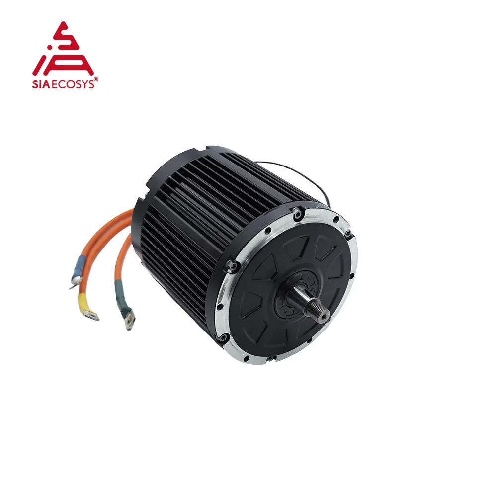 

QS MOTOR D155A-70 PMSM Hairpin Motor 72V 10KW High Power Encoder Mid Drive Motor for Electric Motorcycle