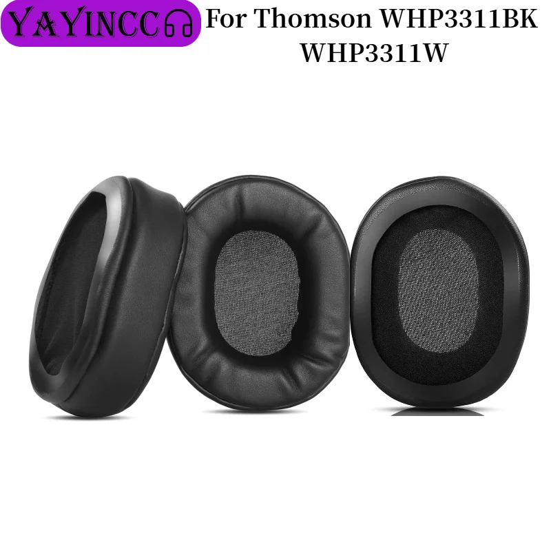 

Replacement Ear Pads For Thomson WHP3311BK WHP3311W Headphones Ear Cushions, Headset Earpads, Ear Cups Earmuffs