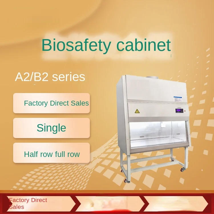 

Secondary Biological Safety Cabinet 1000 Iia2b2 Half Row Full Row Double Hundred Grade Laboratory Bechtop