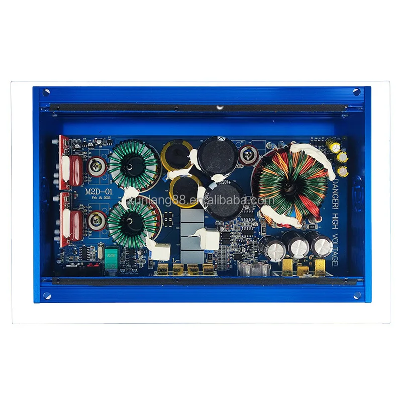 High Quality  650W*2CH Car Audio Sound Subwoofer Amplifier 2 Channel Car Audio Amp RMS 2000W 2ohm Amplifiers Class D