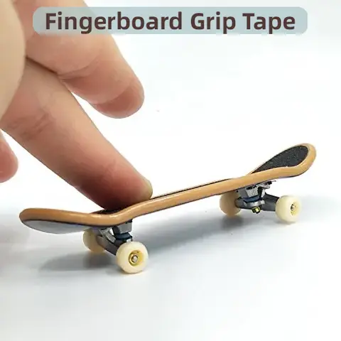 12pcs Black Foam Grip Tape for Fingerboard Deck Uncut Stickers DIY Replacement Sheet Skateboard Grip Supplies Craft Accessories