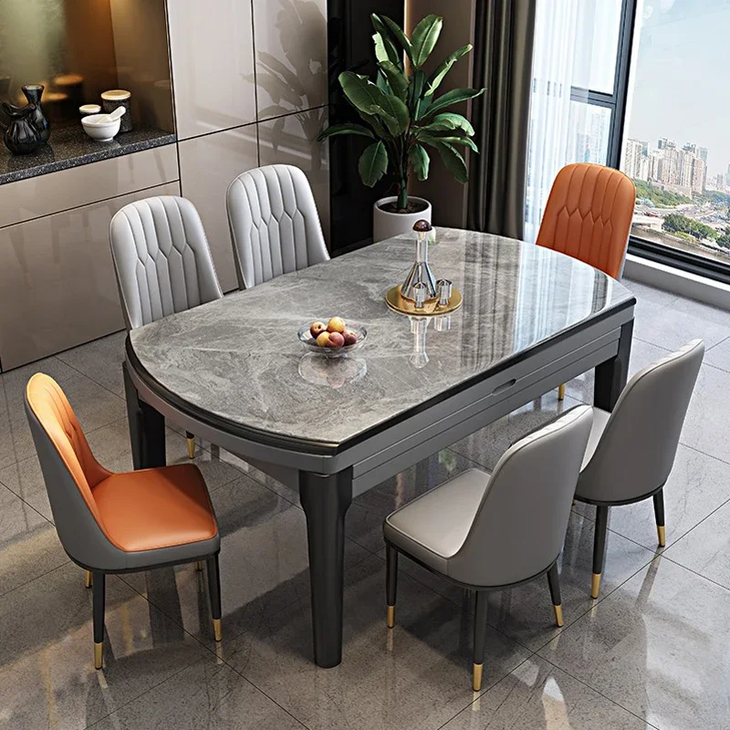 Breakfast Nordic Dining Table Luxury Minimalist Design Chairs Dining Table Living Room Waterproof Table Basse Home Furniture