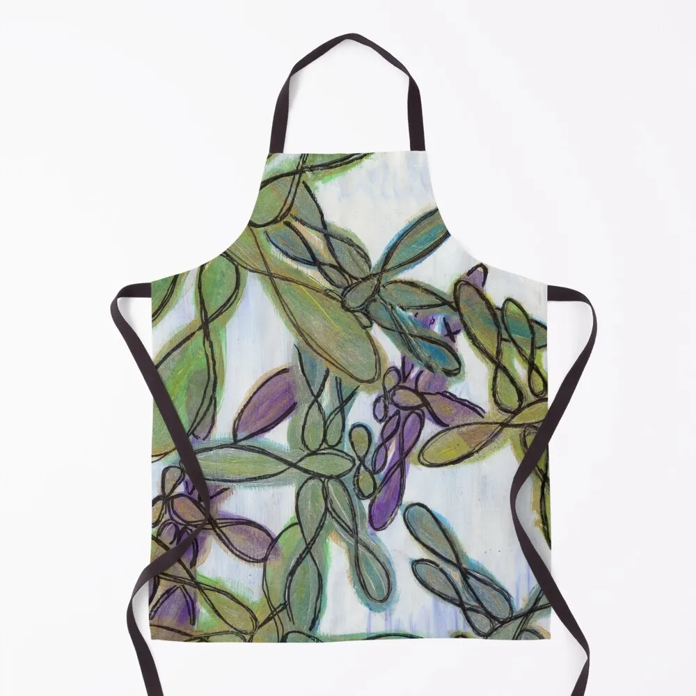 

Dragonflies Apron Men's Kitchen Kitchen Things And For Home Professional Barber Apron