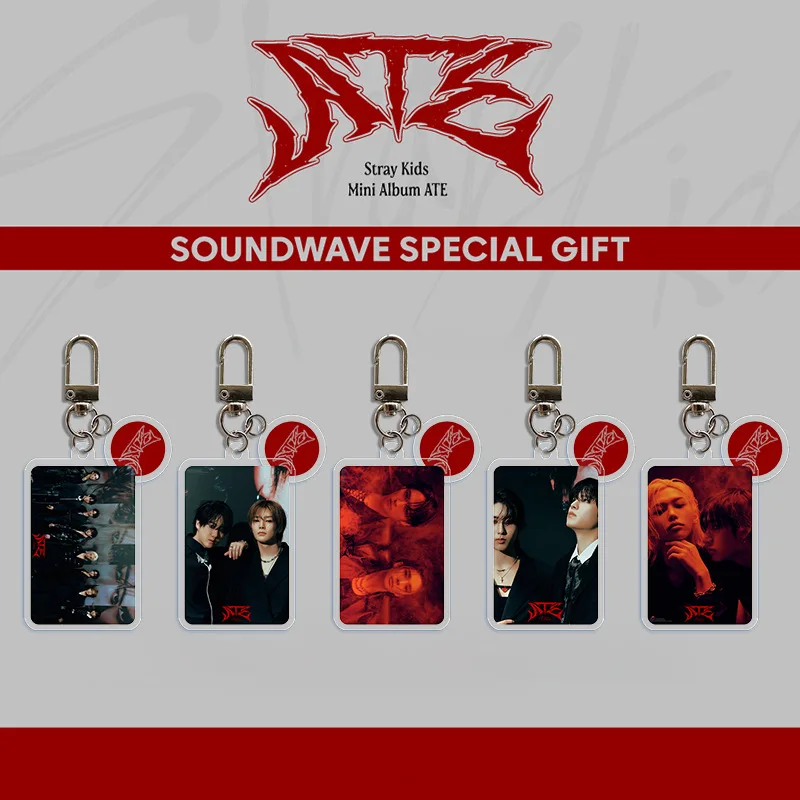 Felix Bang Chan Hwang Hyun Jin Chang-Bin Popular Korean Idol Boy Group New Album Peripheral Cool Acrylic Double-sided Keychain