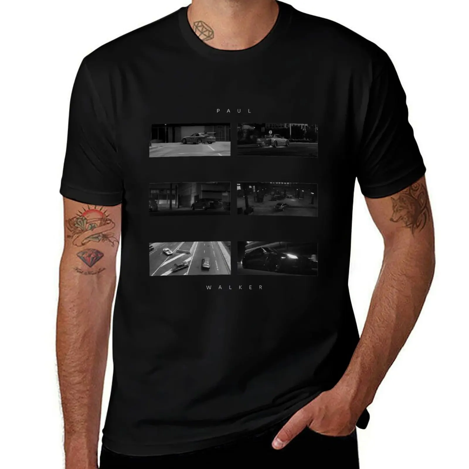 

Paul Walker - Fast Furious T-Shirt blacks plus size clothes custom t shirt customs design your own oversized t shirt men