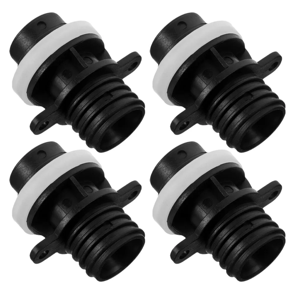 

4pcs Strong Sealing Quick Inflation Pump Adapter For Inflatable Kayaks Sup Paddle Boards Inflatable Boats Boat Air Valve