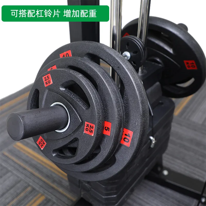 Bird Squats Rack Commercial Functional Lat Pull Down Seated Rowing Machine Wall Mount Cable Station Bird Glider Squat Rack