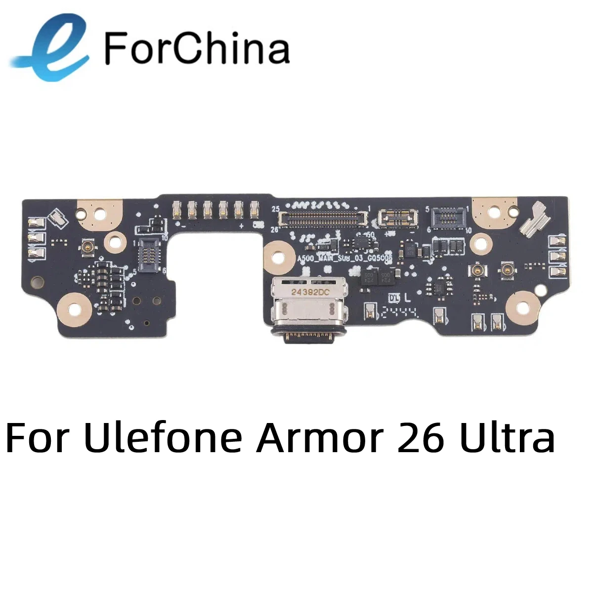 For Ulefone Armor 26 Ultra / Armor 26 Ultra Walkie-Talkie Version Charging Port Board Phone Replacement Spare Parts