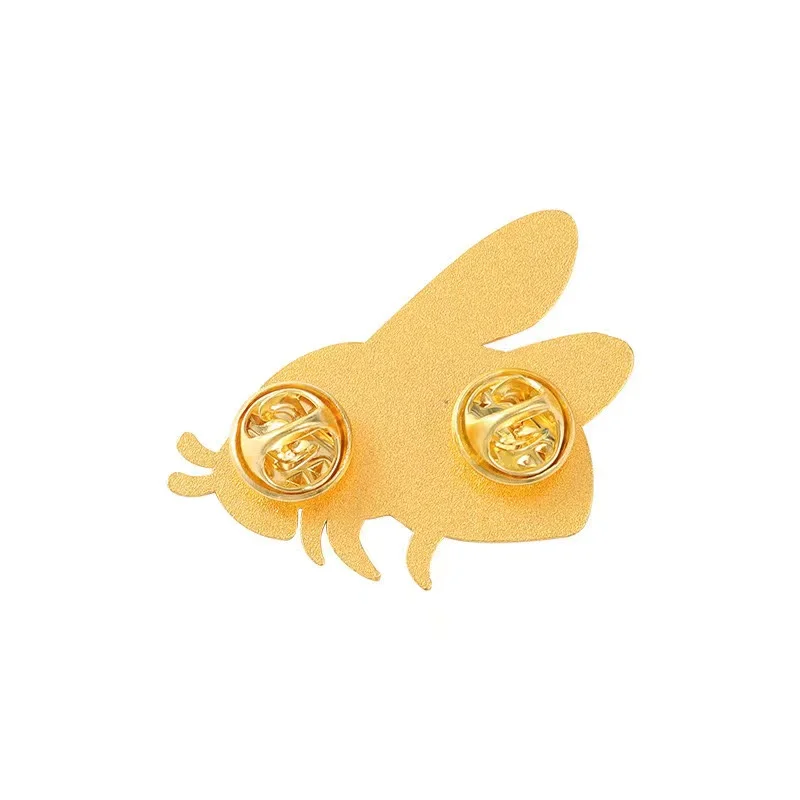 Insect Series Enamel Pin Dragonfly Butterfly Bee Fish Lotus Pattern Brooches Clothes Lapel Metal Badge Jewelry Gift Wholesale