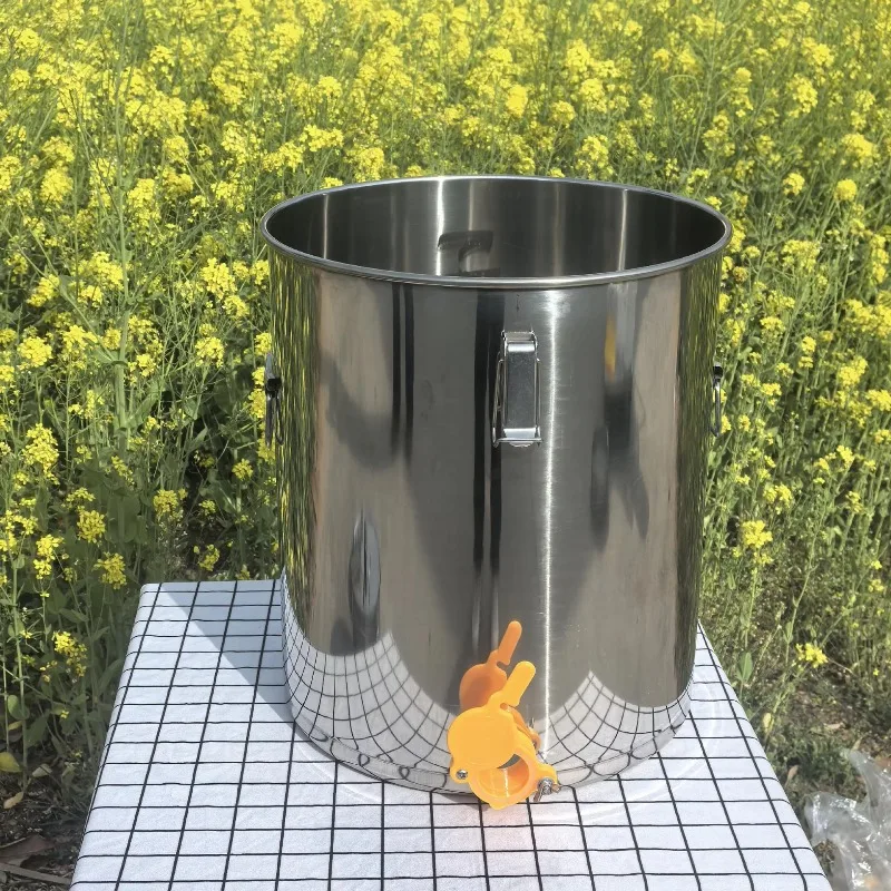 50L stainless steel honey bucket 201/304 can add filter