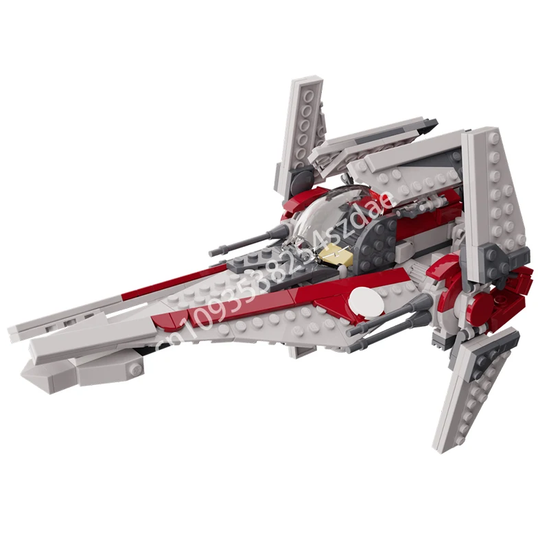 

284pcs MOC Alpha-3 Nimbus-Class V-Wing Starfighter Star Battle Building Blocks Hands-on ability up Birthday Christmas toy Gift