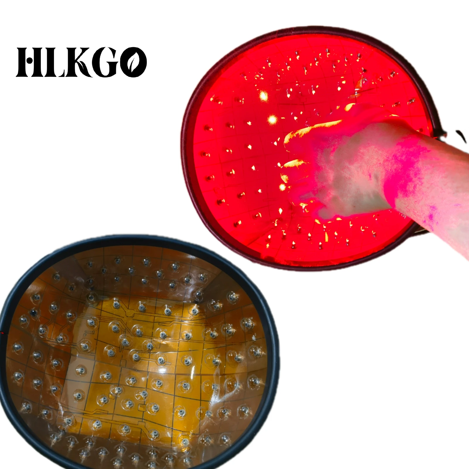 

Шапочка для роста волос, лазерное световое устройство против выпадения волос, тревоги, снижение стресса, мигрень, расслабляющий массажер для кожи головы