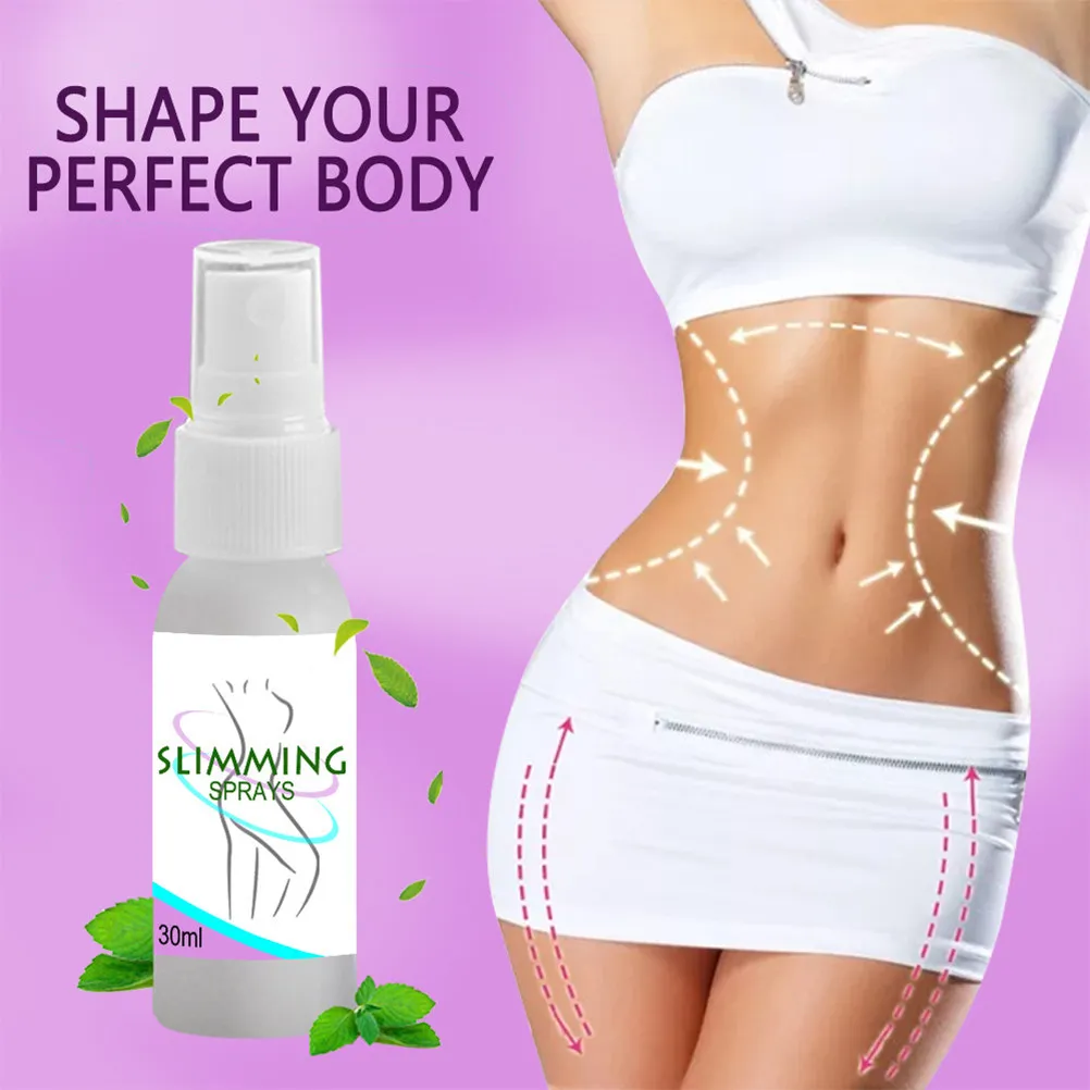 2 Bottles 30Ml Fat Burning Slimming Spray Natural Ingredients Firming Spray Effective Cellulite Weight Loss Fat view 5
