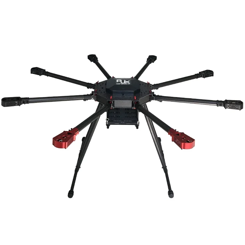 RJX1080mm 8-Axis Carbon Fiber Multirotor Drone Frame With Landing Gear