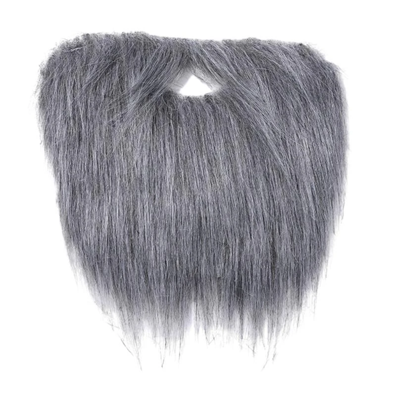 DXAA Halloween Fake Beard Funny Fake Mustaches Costume Hair Disguise Accessory