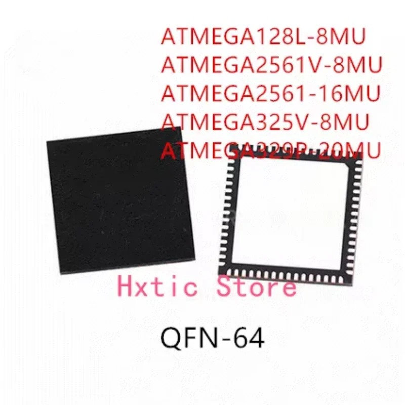 

10 шт. ATMEGA128L-8MU ATMEGA2561V-8MU ATMEGA2561-16MU ATMEGA325V-8MU ATMEGA329P-20MU IC