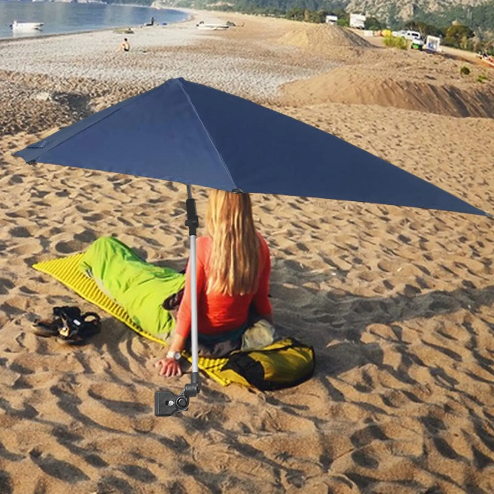 

Fishing Umbrella, Waterproof, Easy to Install Stable Practical, Premium Camping Umbrella for Backyard Outdoor Patio Beach