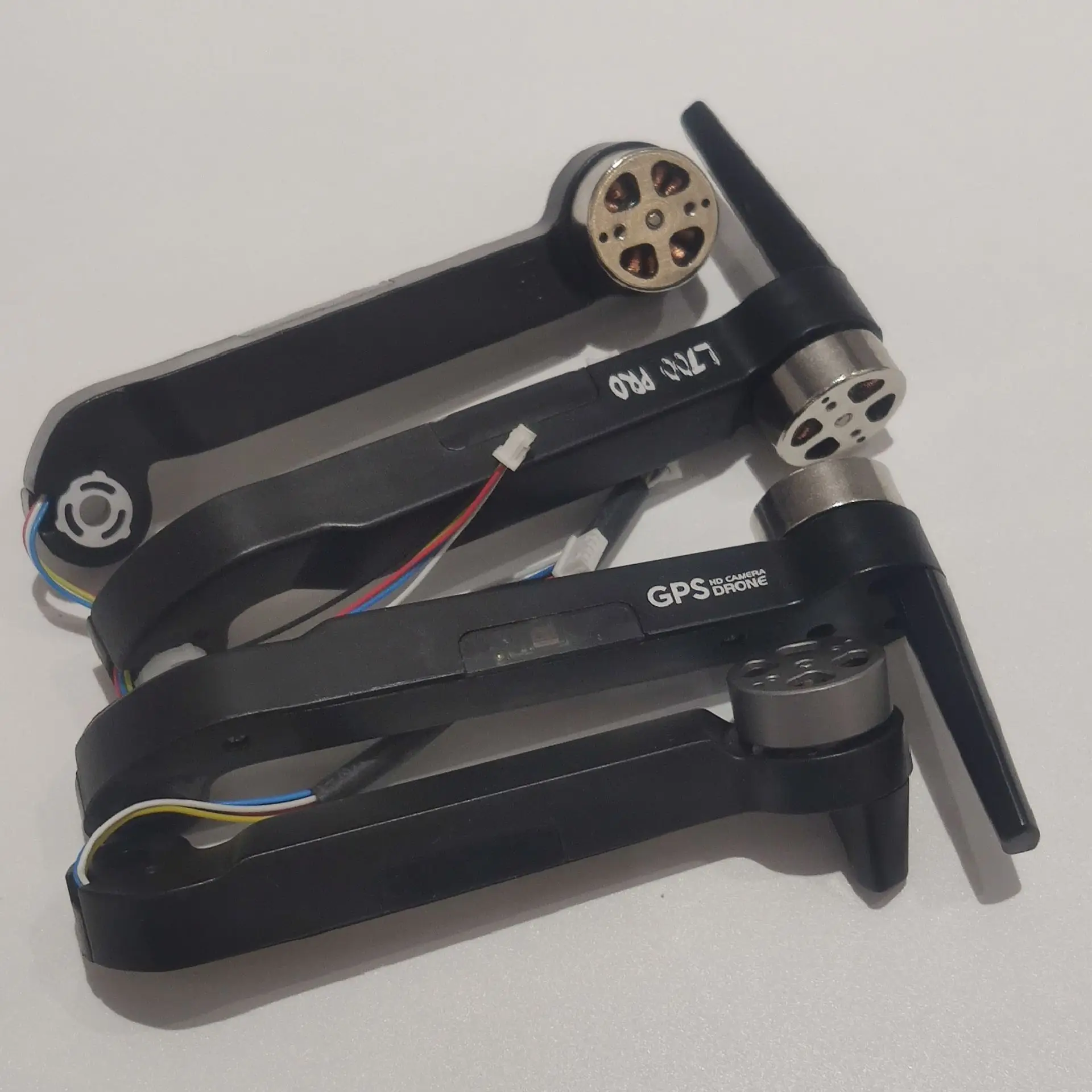 

L700 Pro Drone Spare Parts Black Motor Arm A1/B1/A2/B2 for LYZRC L700 PRO Original Brushless Motor Arm Accessories for L700Pro