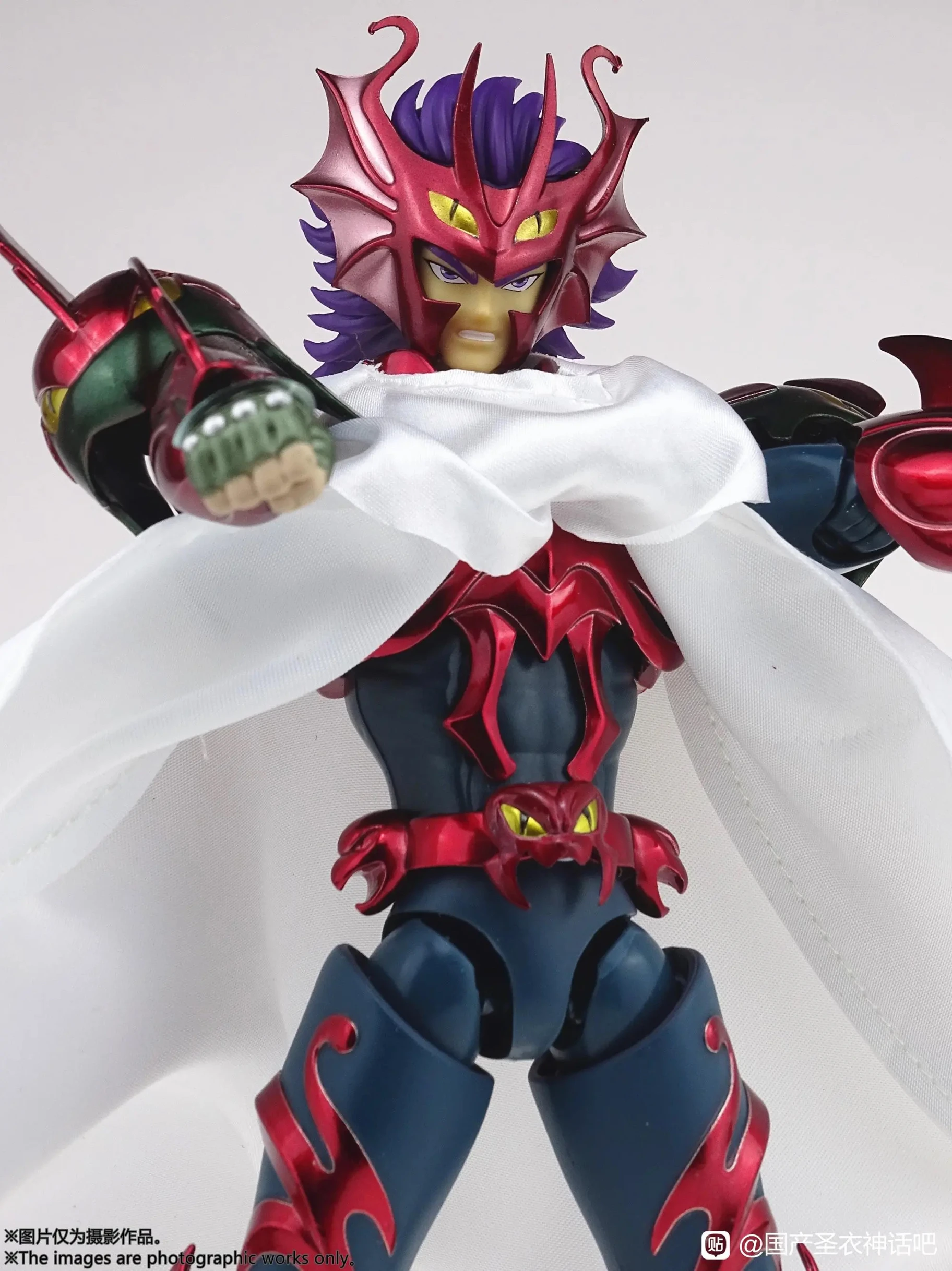 Figura de Anime Saint Seiya Myth Cloth Ex Hydra Docrates Cashios Mst J modelo muñecas figura de acción Caballeros del Zodíaco juguete de colección