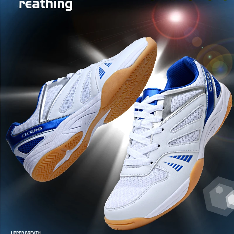 2024 New Men and Women Table Tennis Shoes Professional Table Tennis Sneakers Breathable Training Sneakers Non Slip Running Shoes