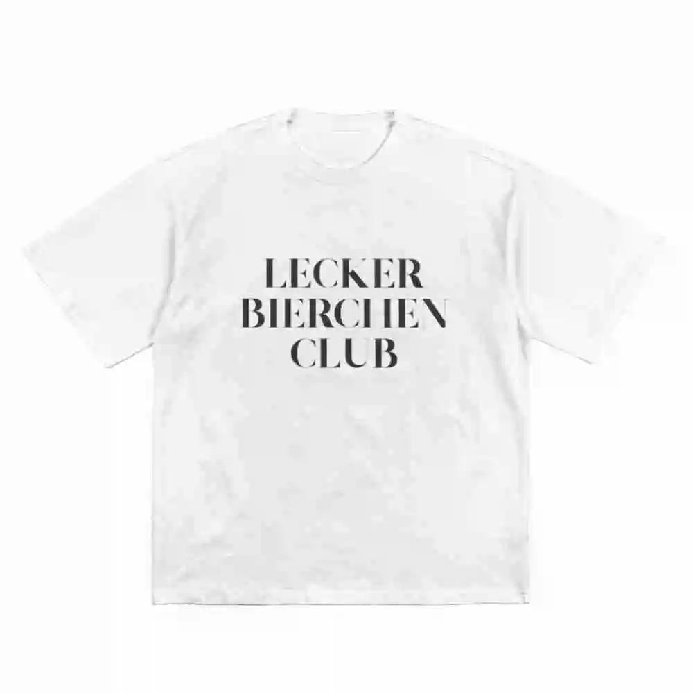 Delicious Beer Club Short Sleeve Tee 100% Cotton T-Shirt