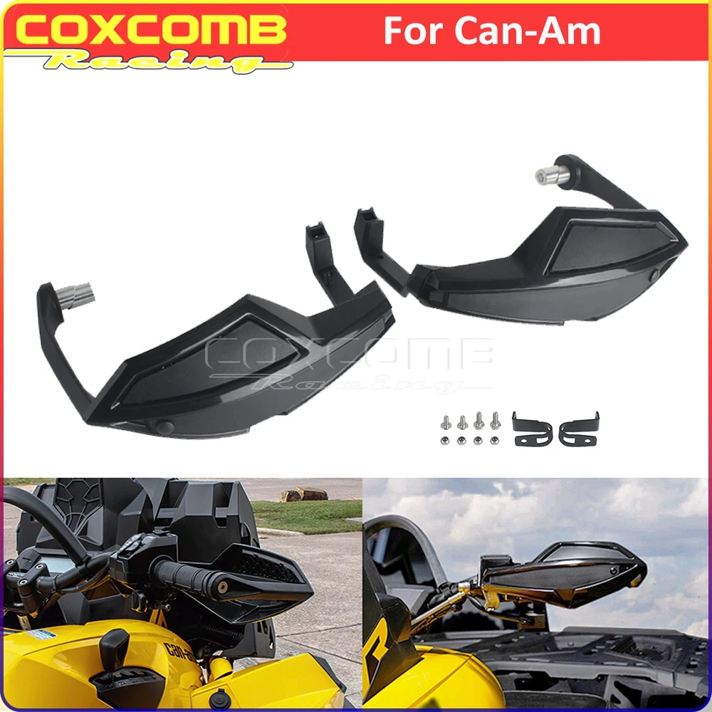 Handlebar Guard For Can Am 6x6 Outlander MAX L 450 500 570 Renegade 650 800 850 1000 1000R ATV Handlebar Hand Protector 2015-23