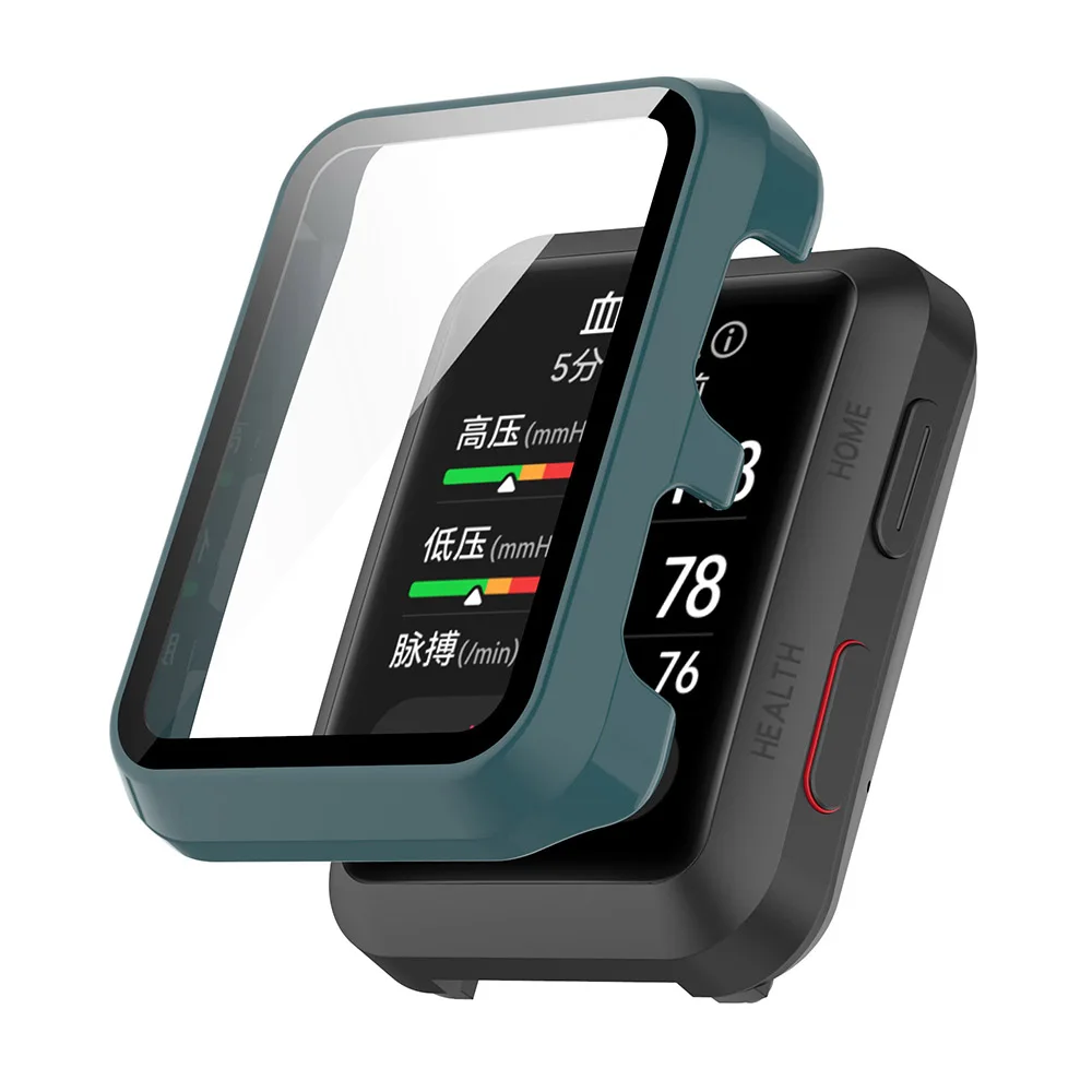 PC + Tempered Glass Protective Case For Huawei Watch D Full Screen Protector Shell Frame Bumper
