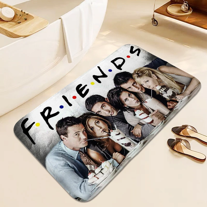 

Bathroom Rug F-Friends tv Show Carpet for Bedroom Useful Things for Home Decorations Entrance Door Doormat Non Slip Foot Mat