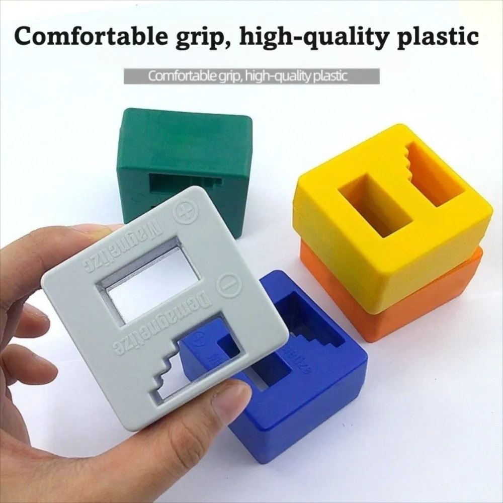 Blue Color Magnetizer Demagnetizer Tool 2 In 1 Design Magnetic Tip Magnetic Screwdriver Tool Fast Magnetizing