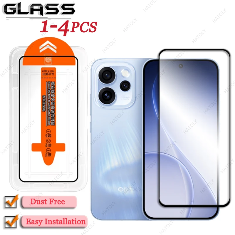 Dust Free For Oppo Reno15 Pro Global Glass Installation For Reno15 Pro Mini 5G Screen Protector Protective Film For Reno15 China