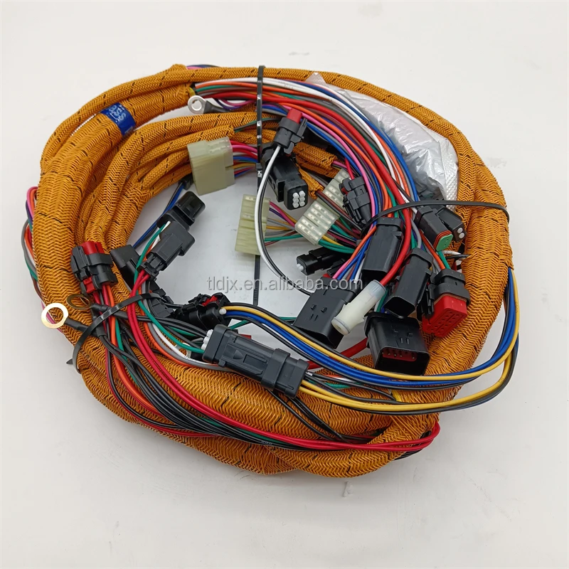 Construction Machinery Parts C7 C9 Engine 267-7592 2677592 Chassis Wiring Harness for 324D 325D 336D Wiring Cable Harness